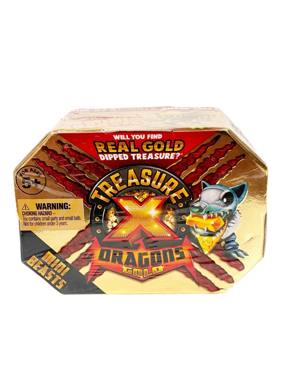 Treasure X Dragons Gold Mini Beasts Blind Mystery Box NEW SEALED